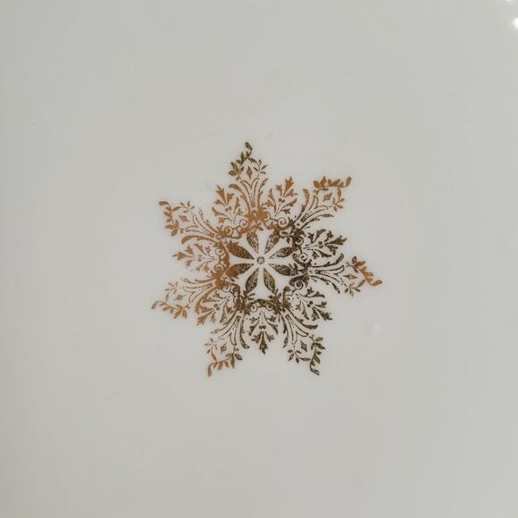 CT Carl Tielsch Altwasser Antique Roses Gilded Starburst Flourish Cake Plate - Picture 5 of 8